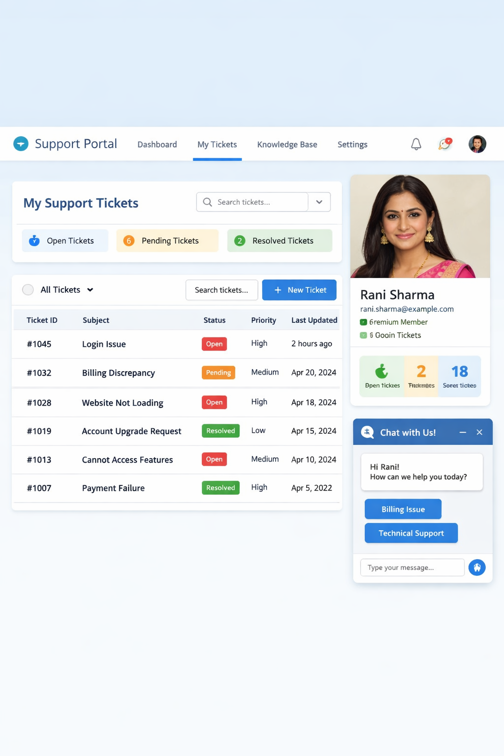 Professional working on a laptop